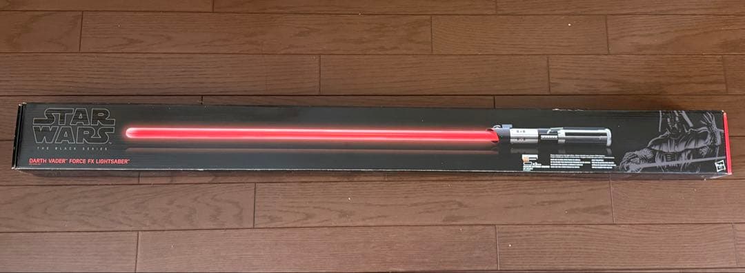 ブラックシリーズフォースFXライトセーバー　ダースベイダー　スターウォーズ