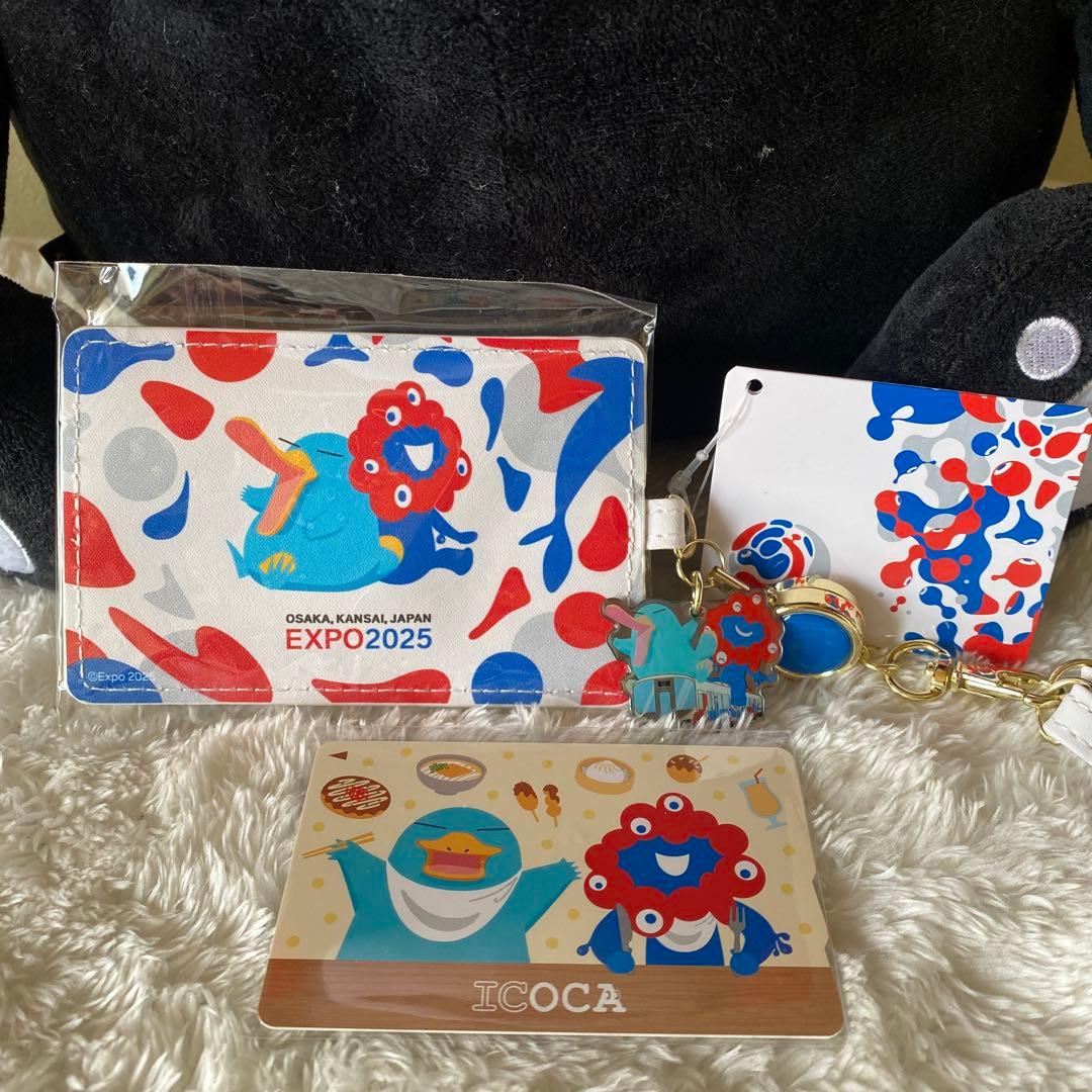 y*i様 大阪関西万博限定・ICOCAカード・パスケースセット　ミャクミャクイコ 大阪・関西万博限定 オリジナル ミャクミャク ICOCA + パスケース