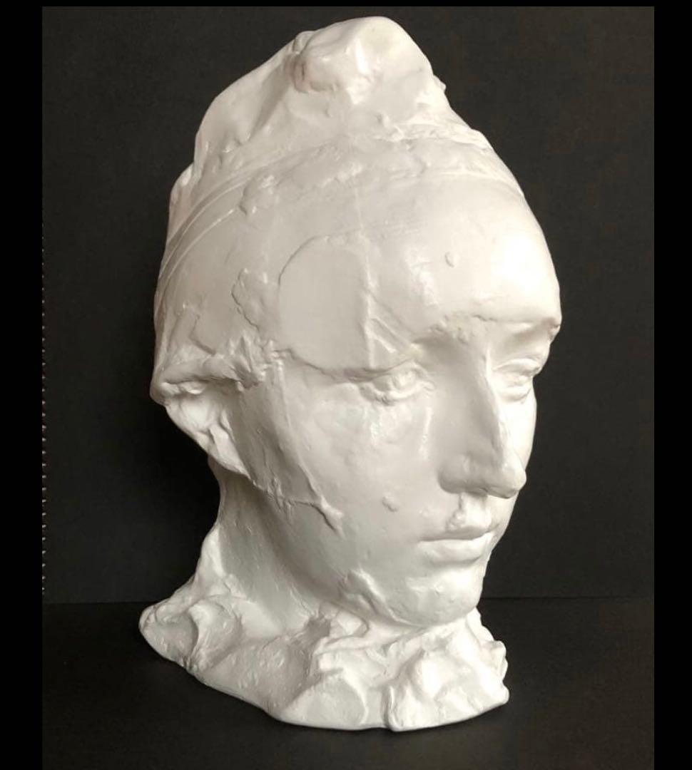 い*し様 ロダン作　『フリジア帽をかぶったカミーユ』　石膏像