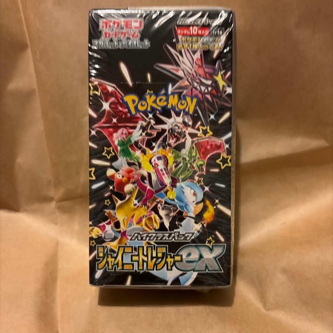 新品未開封・シュリンク付き】ポケモンカード シャイニートレジャーex