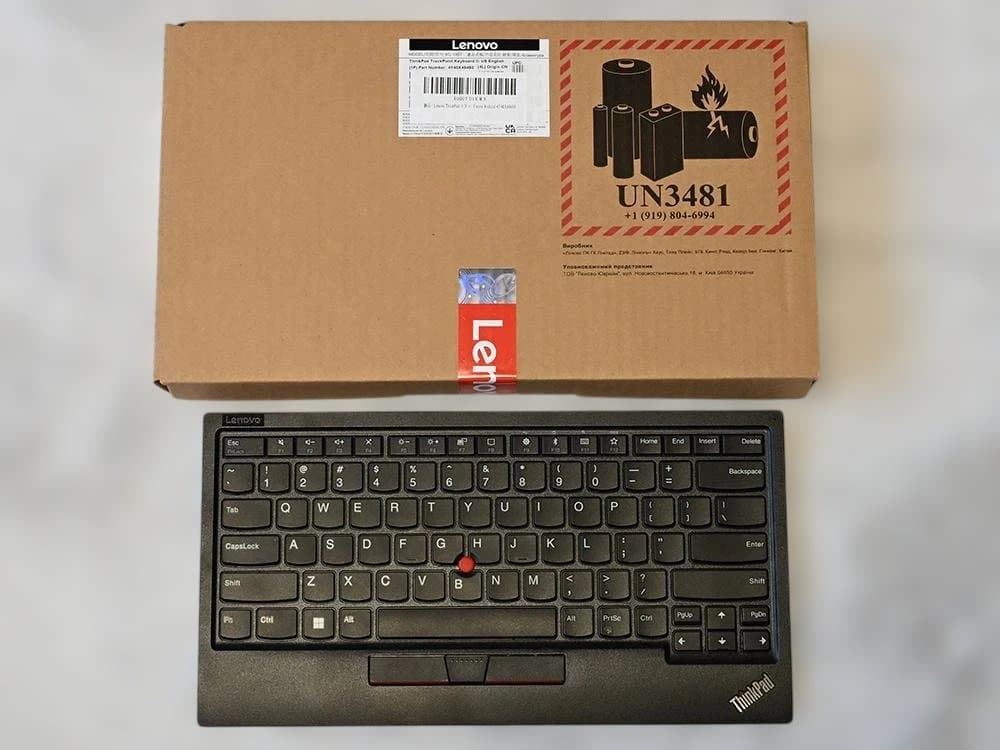 【美品】Lenovo ThinkPad トラックポイント キーボード II 英語