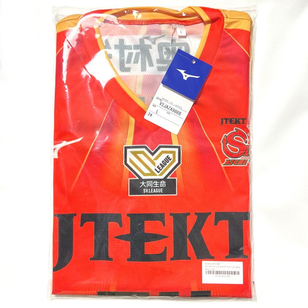 ジェイテクト 24 小川智大 オーセンティックユニフォーム Lサイズ 9/28(日) 23:59まで】 2025-26シーズンオーセンティックユニフォーム