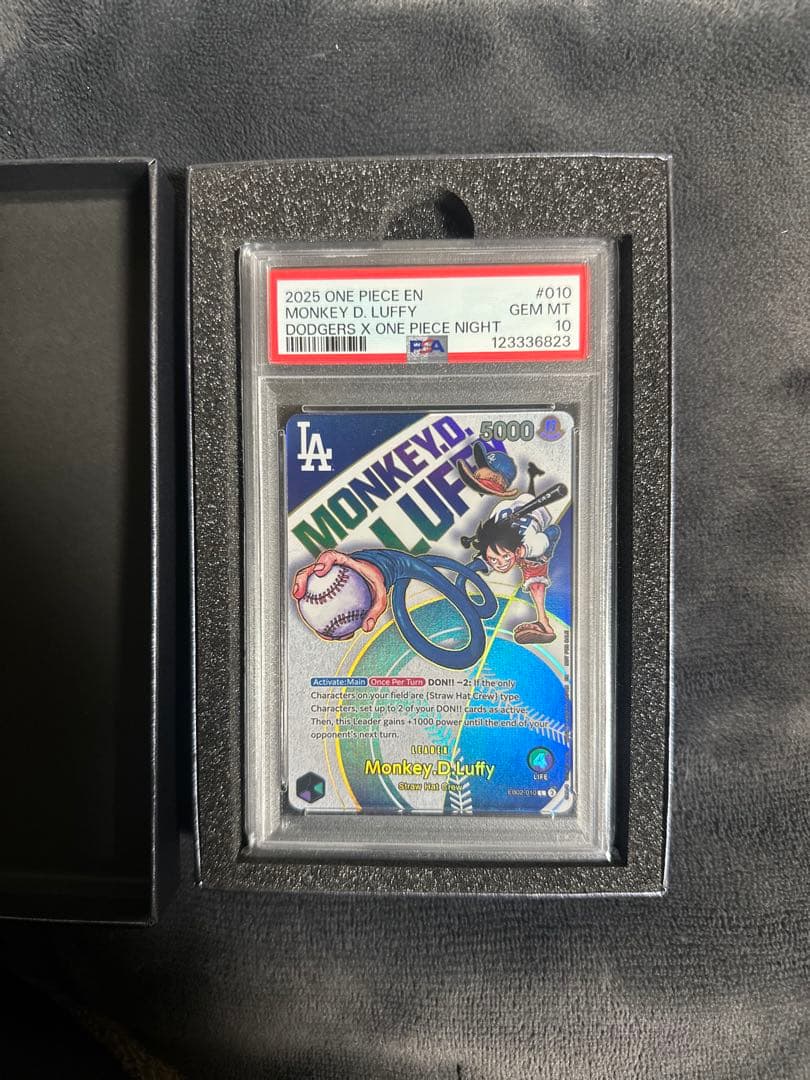 ワンピース カードゲーム ルフィ ドジャースルフィ モンキー・D・ルフィ(未開封/英語版/ドジャース)【L】{EB02-010