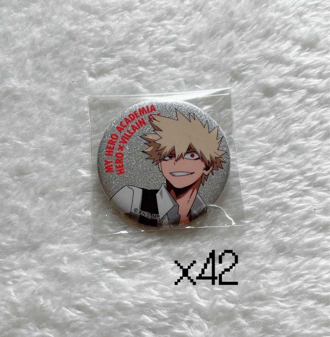 ヒロアカ ヒロヴィラフェス 缶バッジ 爆豪勝己 42個