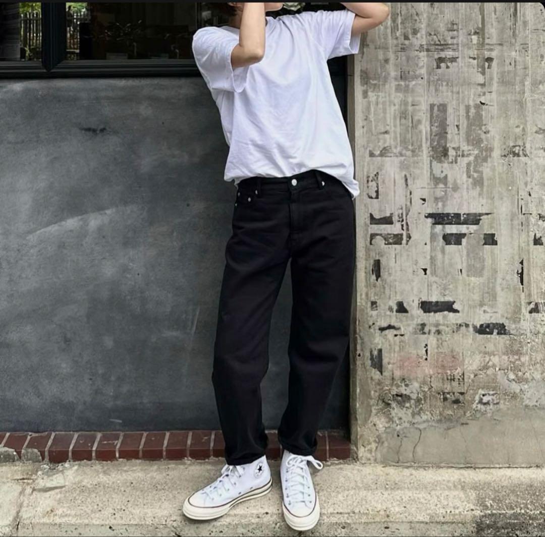 ok.soon×piccadilly DENIM OVERDYE PANTS 3