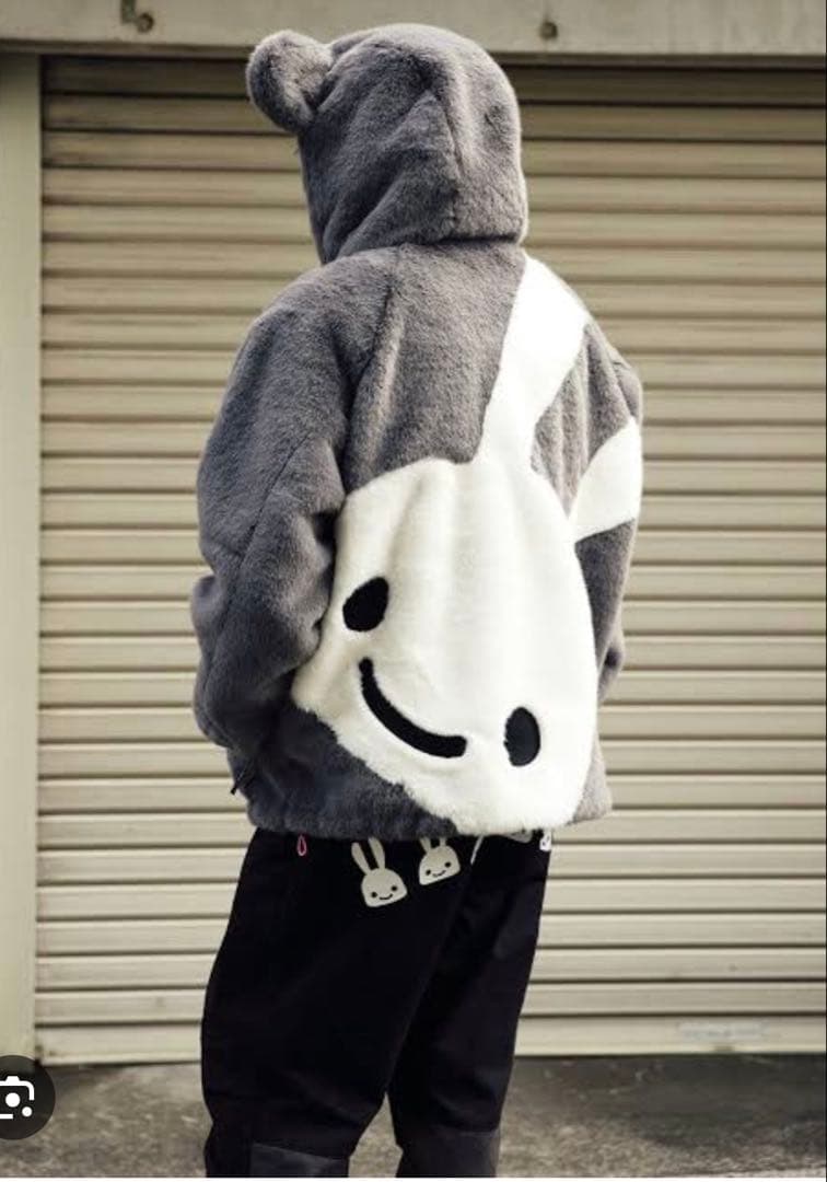 CUNE キューン 耳付き　ファーブルゾン 3