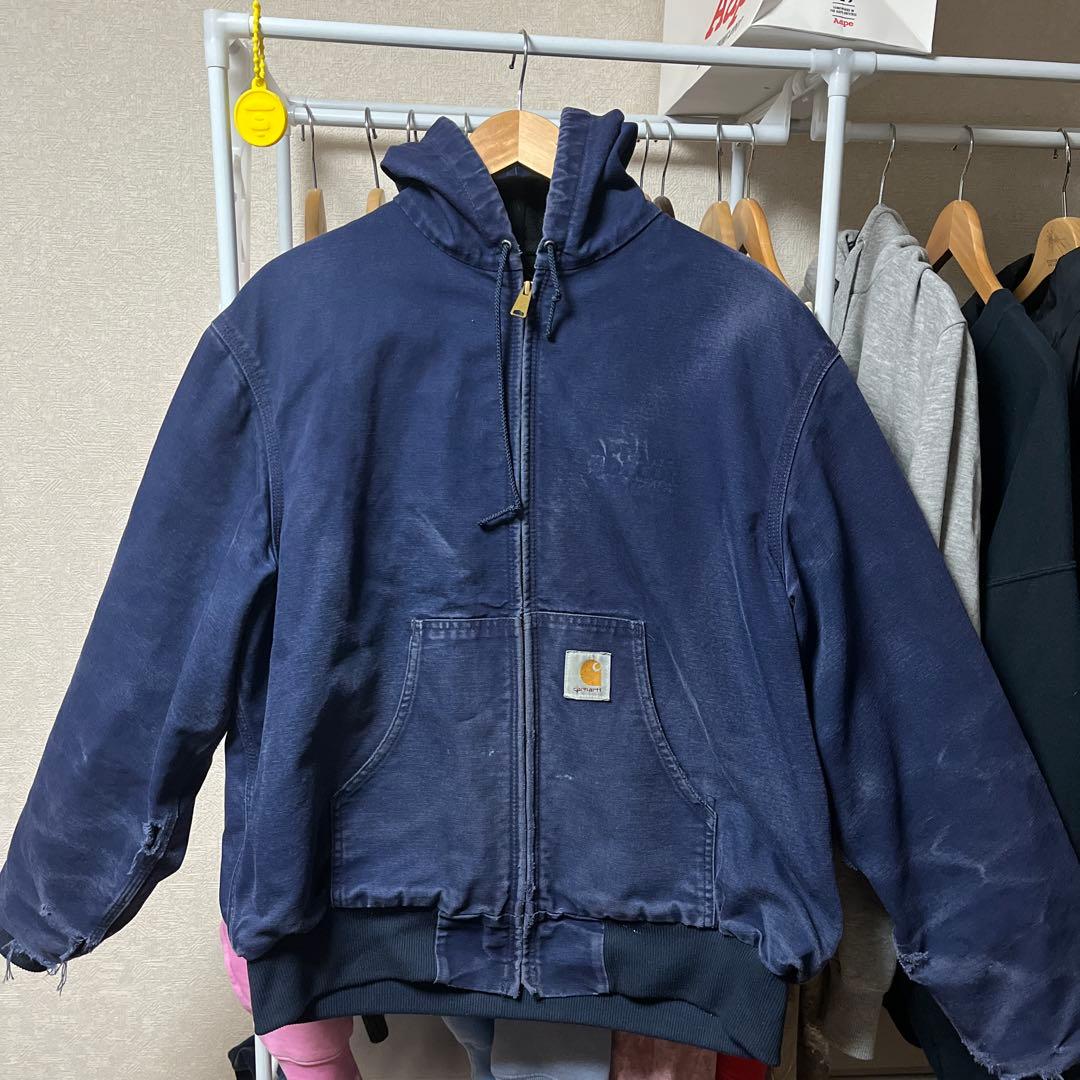 Carhartt Mサイズ 希少90s アクティブジャケット USA製 フェード