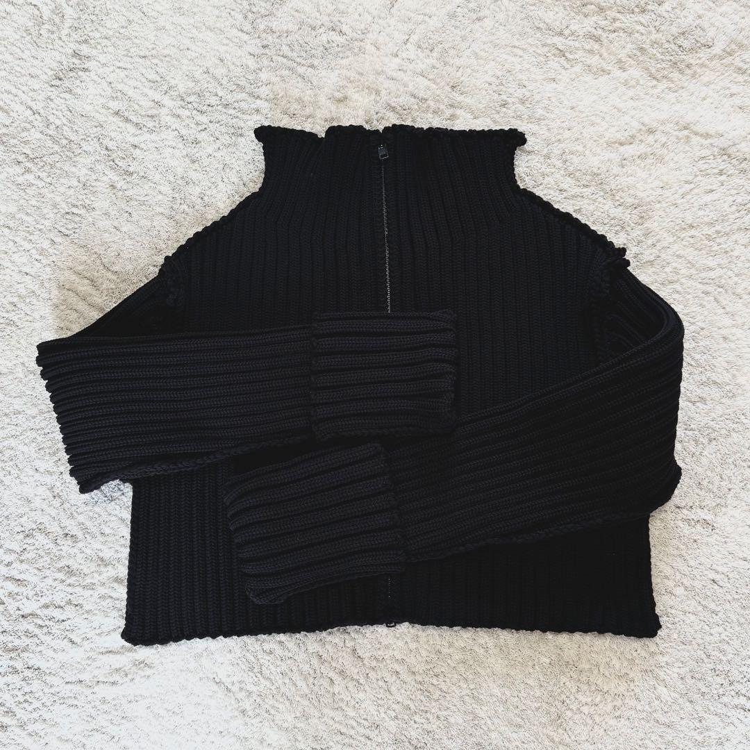 Y’s リブ編みセーター JIGGYS SHOP（ジギーズショップ） セーター ニット 3色配色 ローゲージ