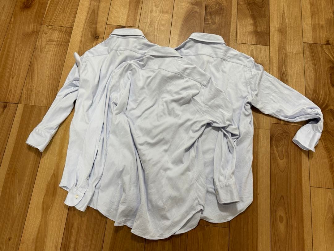 ARCODO 長袖シャツ×3(サックスブルー) ARCODO 長袖シャツ×3(サックス