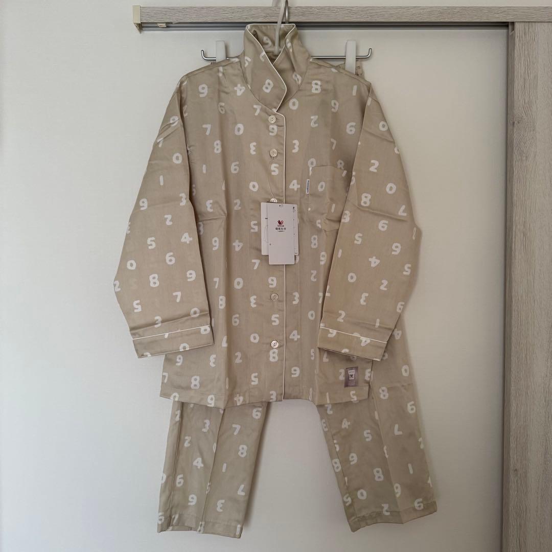 【新品】ワコール 睡眠科学 SOUSOUレディース パジャマセット ベージュ L