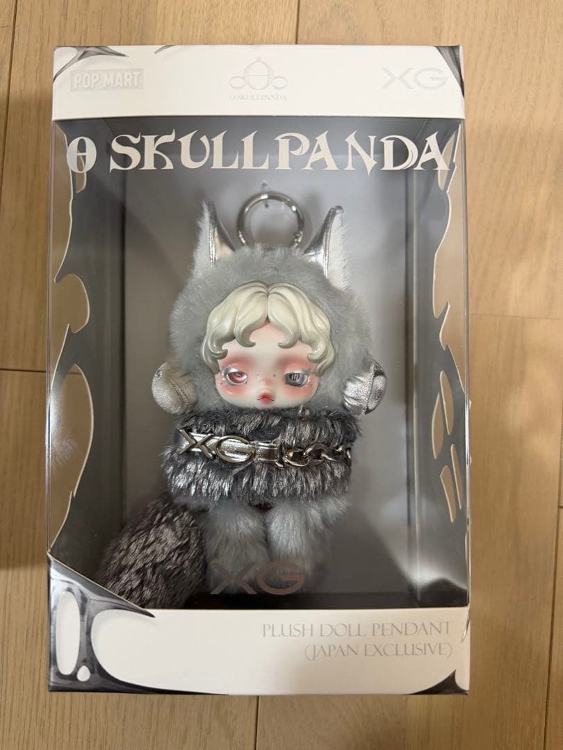 【正規品】 POPMART XG スカルパンダ ぬいぐるみペンダント ポップマート スカルパンダ × XG ぬいぐるみペンダント（日本限定