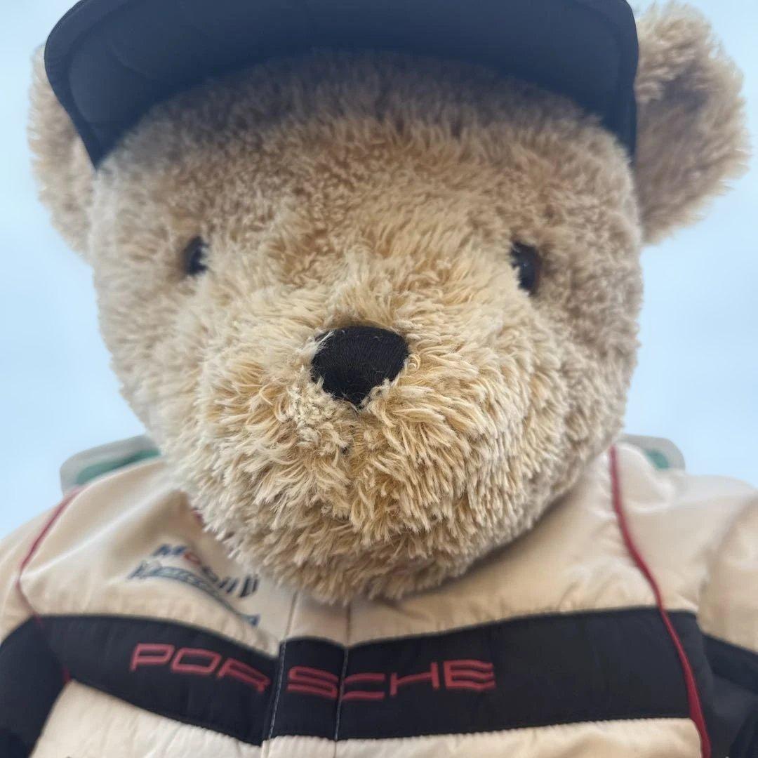 PORSCHE ポルシェ 特大 テディベア レーシングスーツ - メルカリ