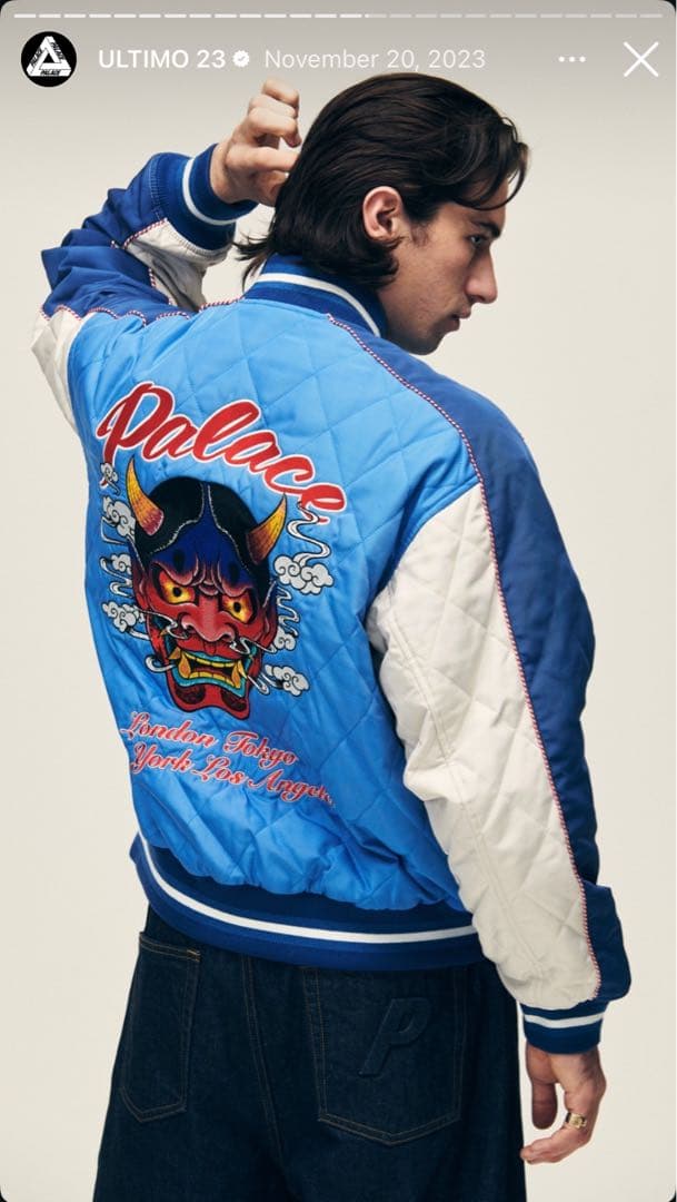 ジャケット・アウター palace festival bomber jacket ultra