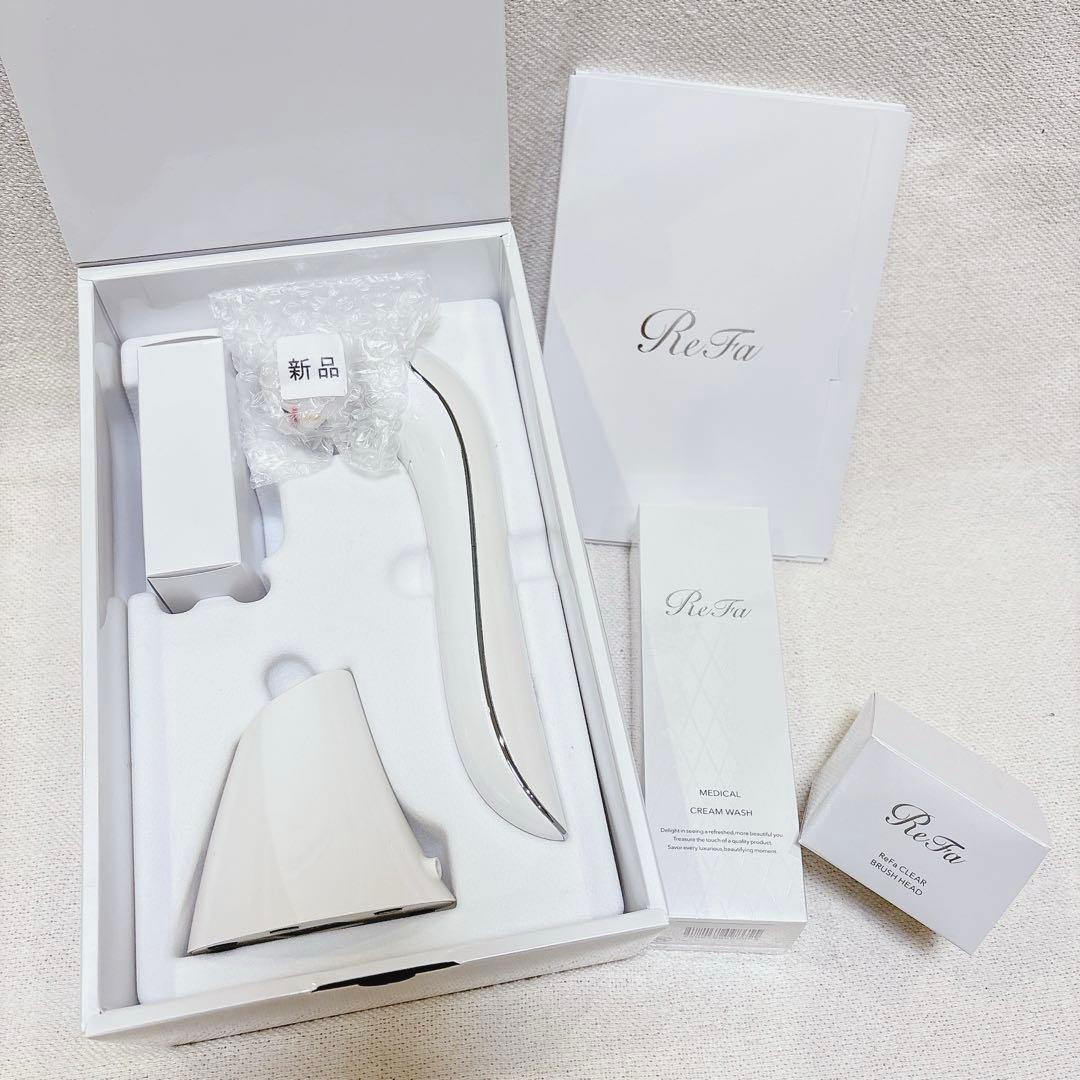 ReFa CLEAリファクリア 洗顔フォーム　付け替えブラシ付　新品　お得セット