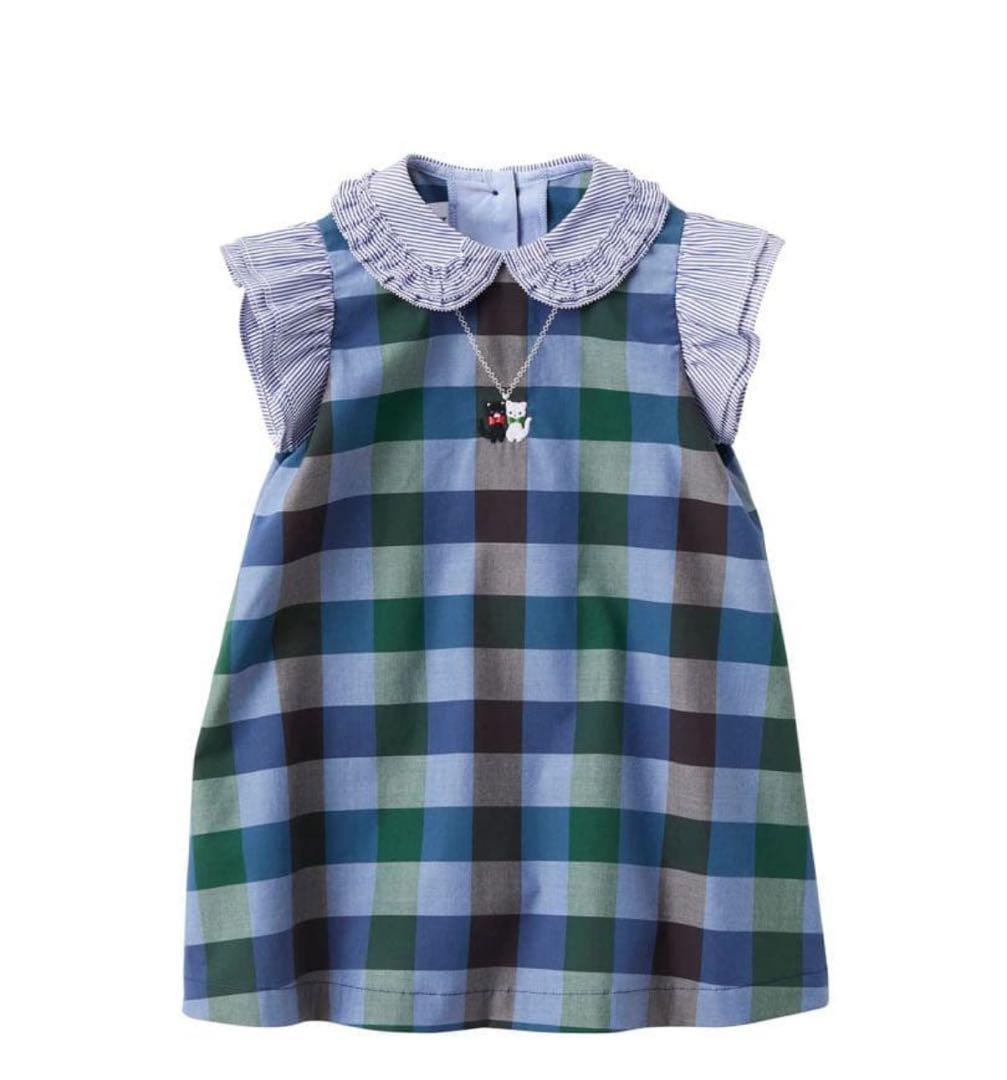 ファミリア ワンピース 90 美品　familiar 女の子 90 女の子 ワンピース familiar（ファミリア） - メルカリ