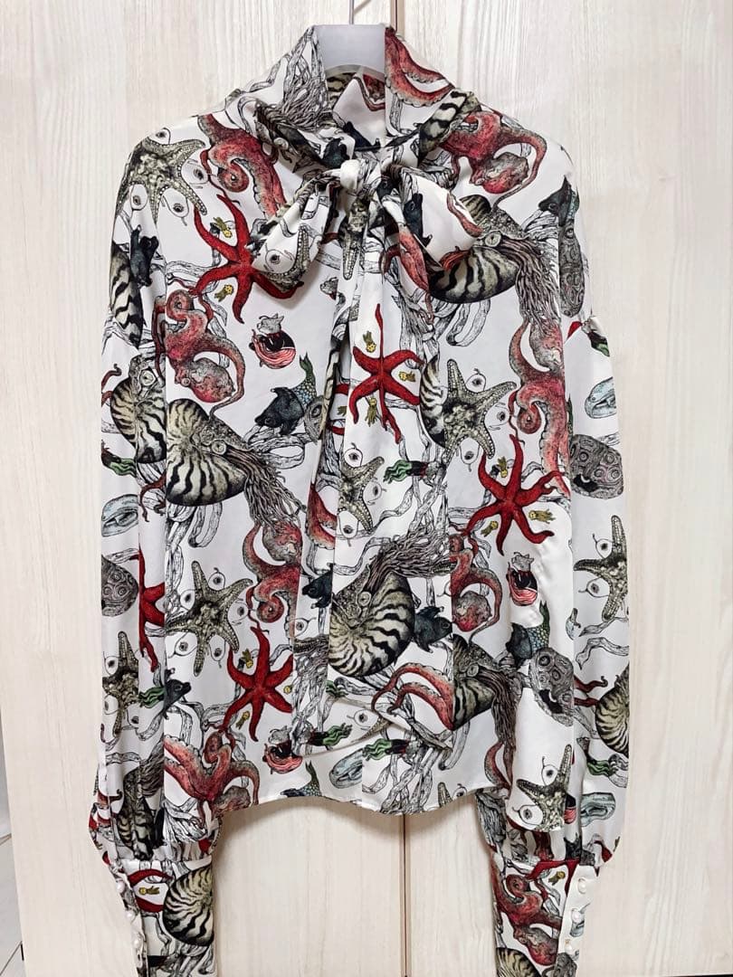 ボリス雑貨店　海のブラウス　ヒグチユウコ