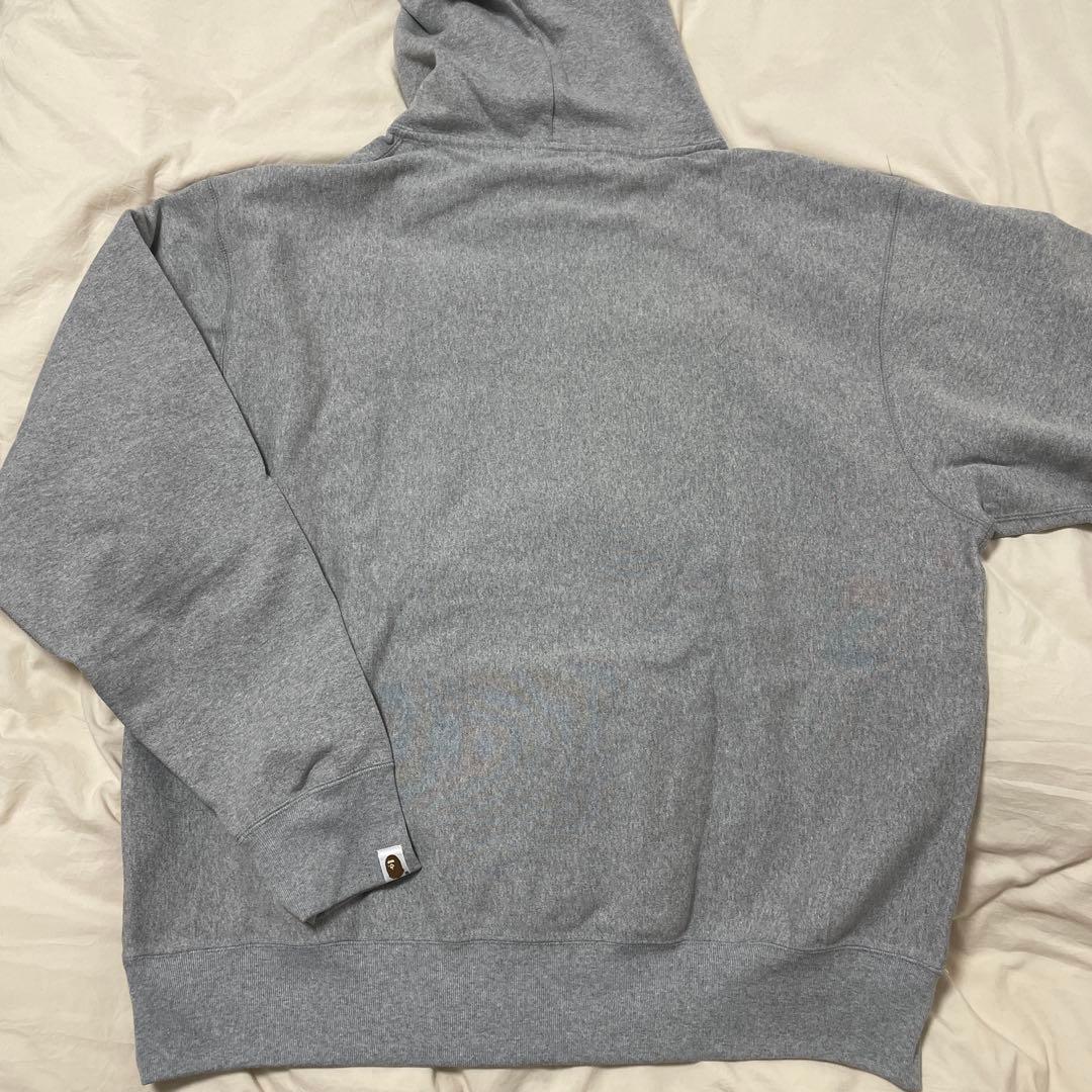 新品】A BATHING APE パーカー XL グレー - メルカリ