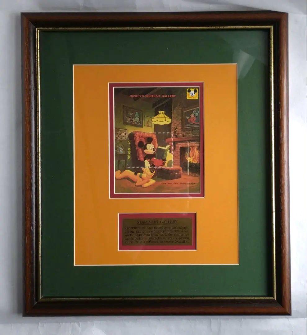 ディズニー スタンプアートギャラリー　ミッキー　ドナルド1992年 新品
