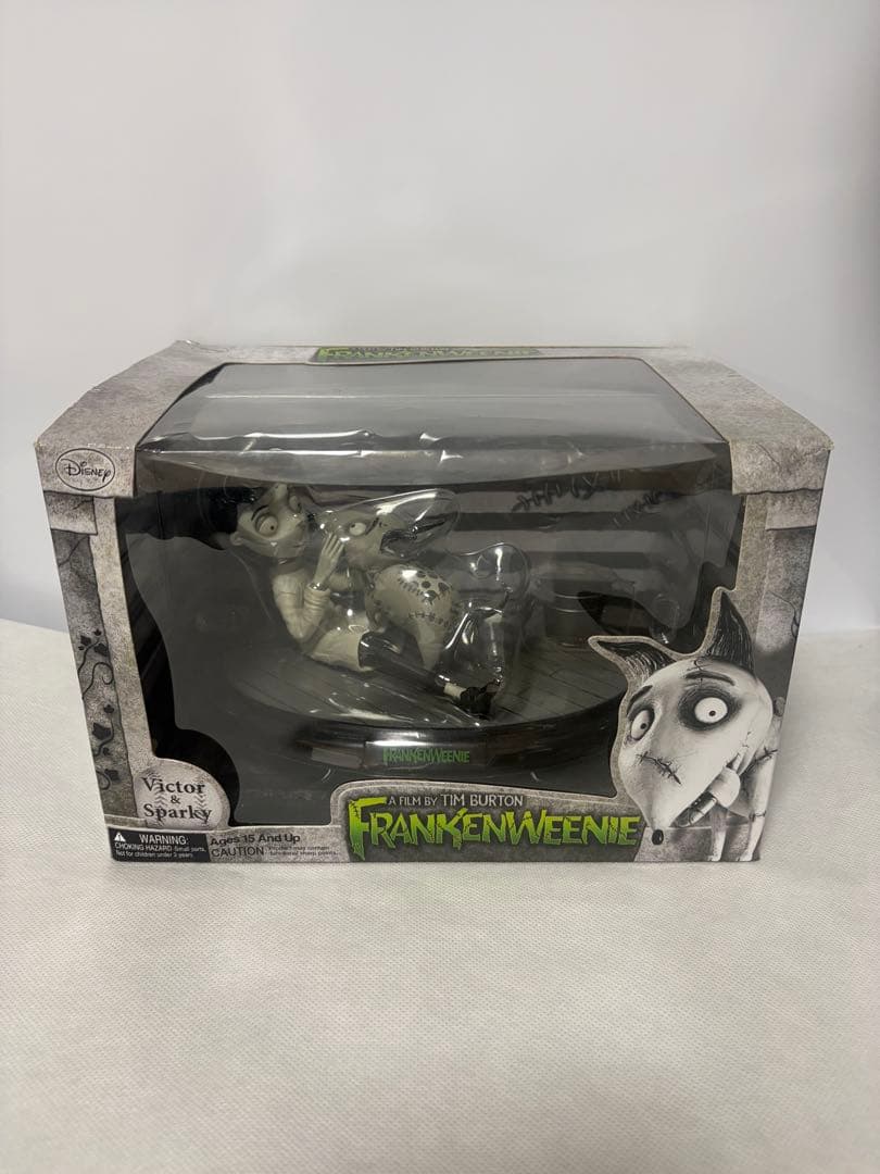 荒*様 【入手困難】 フランケンウィニー ヴィクター&スパーキーPVCジオラマフ