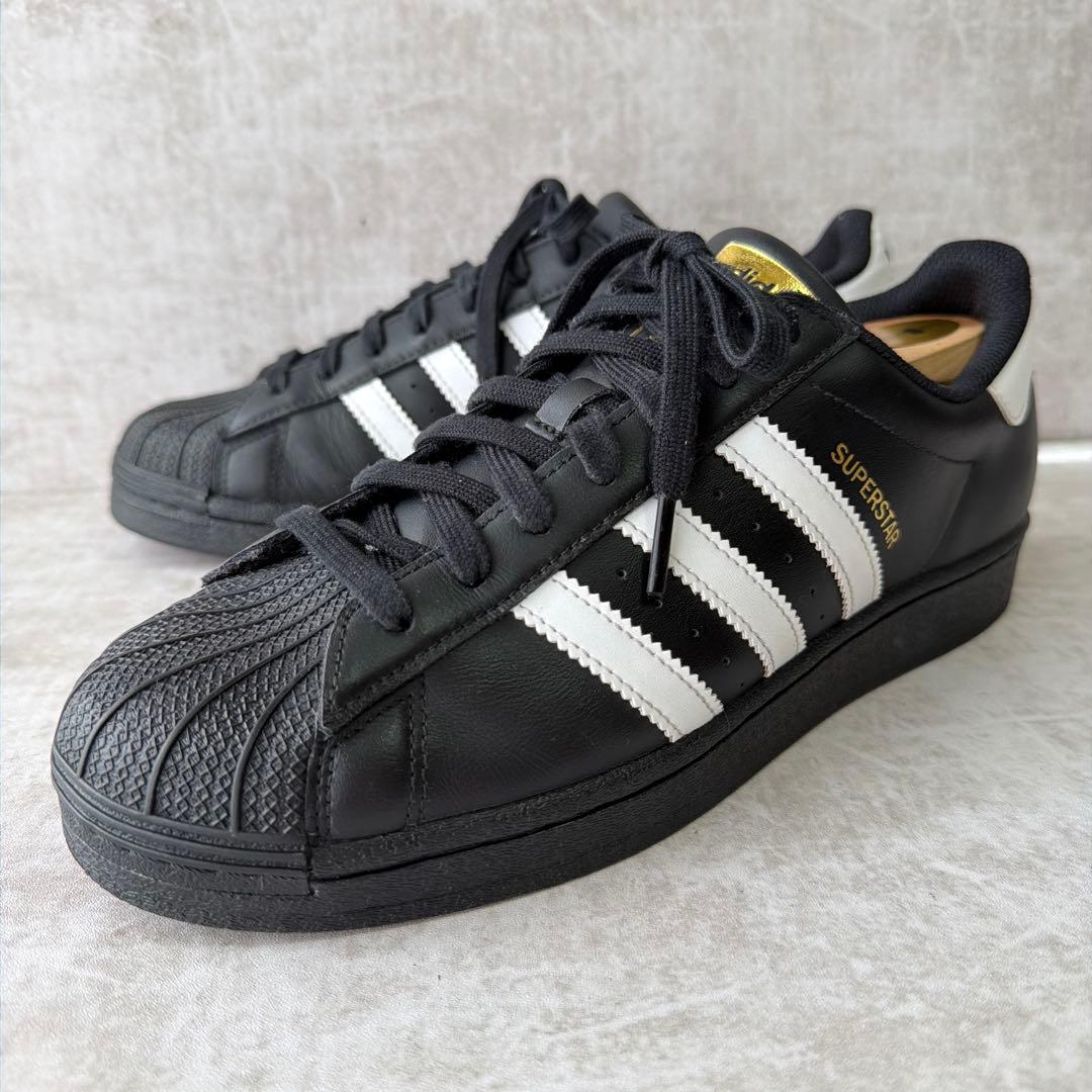 ⭐️美品⭐️adidas SUPERSTAR スーパースター 26.5cm 黒×白
