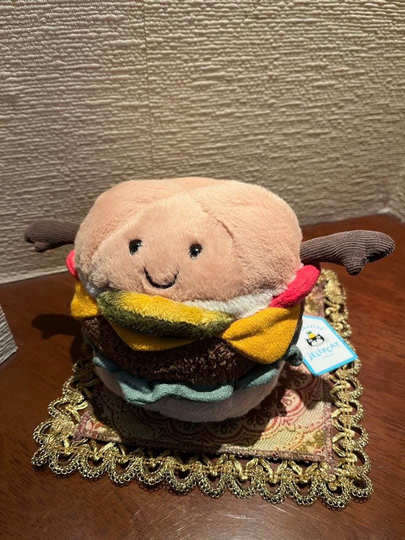  ジェリーキャット　 ハンバーガー ぬいぐるみ タグ付き