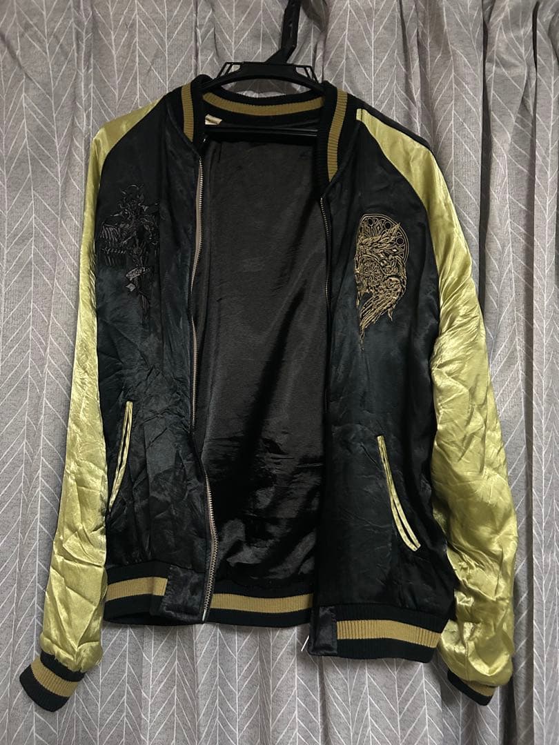 FF15コラボ　スカジャン　ルシス王国　オムニ7限定 FFXV』チームとセブン‐イレブンがタッグを組んで制作！オリジナル