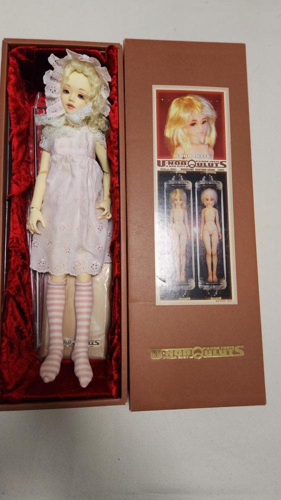 U-NOA QULUTS　ユノアクルス　ルシス　肌色　作家様カスタム品　43cm B塗装完成品／少女【ルシス】妖精肌／UNOA girl【LUSIS】fairy skin