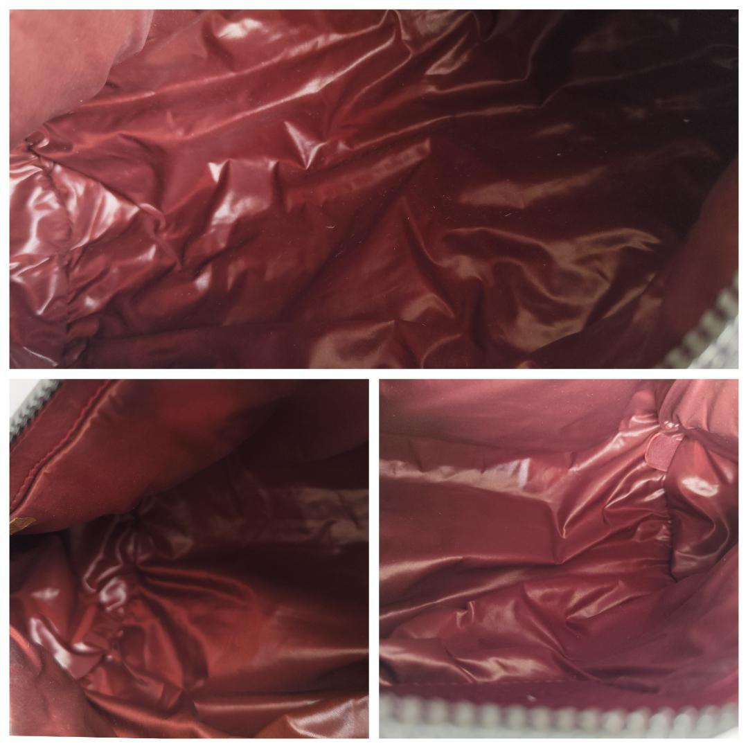 鑑定済良品シャネル コココクーン ナイロンポーチ 筒型 ポシェット 黒