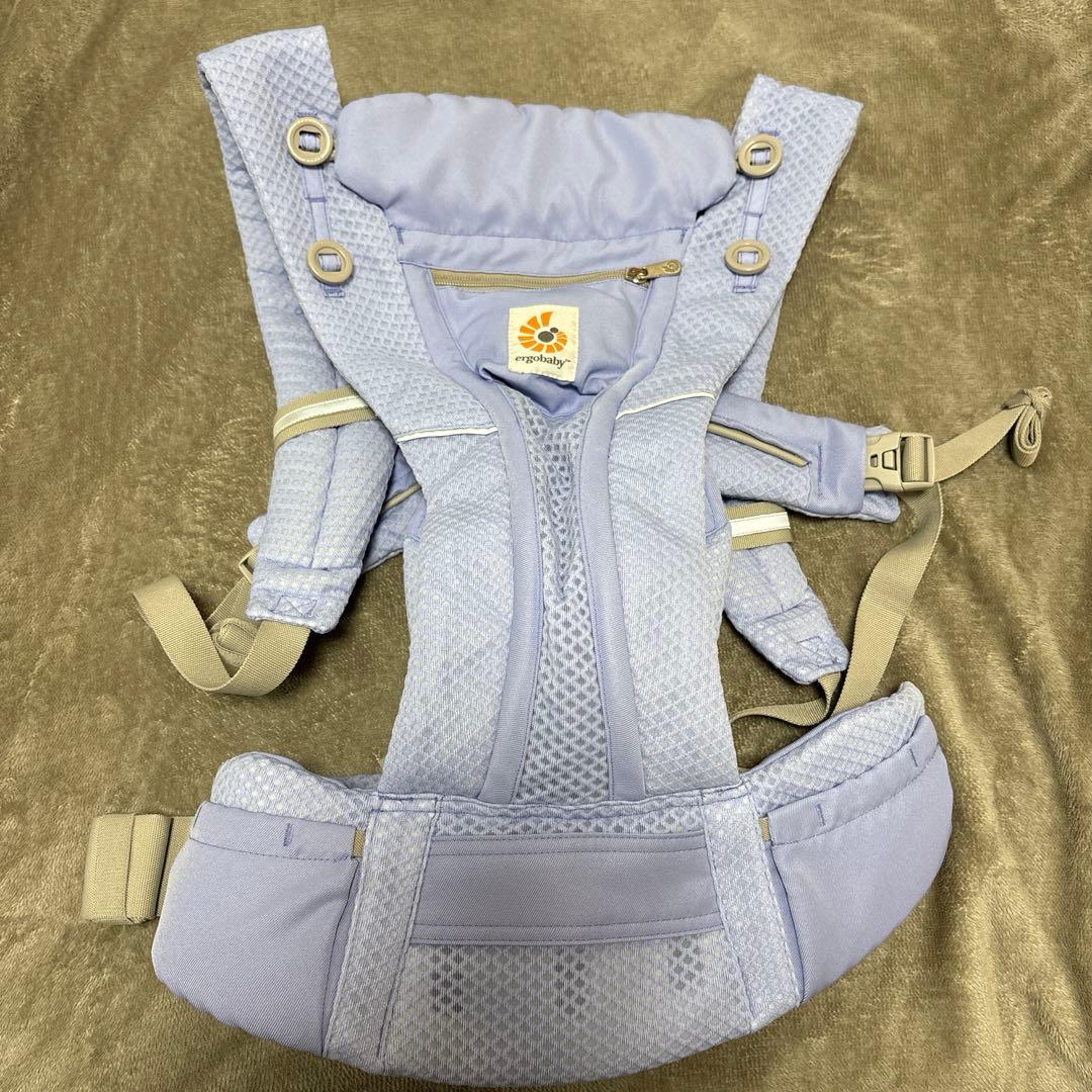 【美品】希少カラー◎ エルゴベビー OMNI Breeze ブルーラベンダー