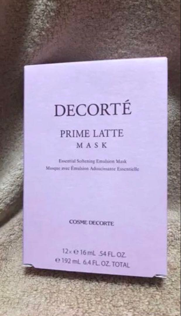 DECORTE PRIME LATTE MASK 12枚入り×5箱