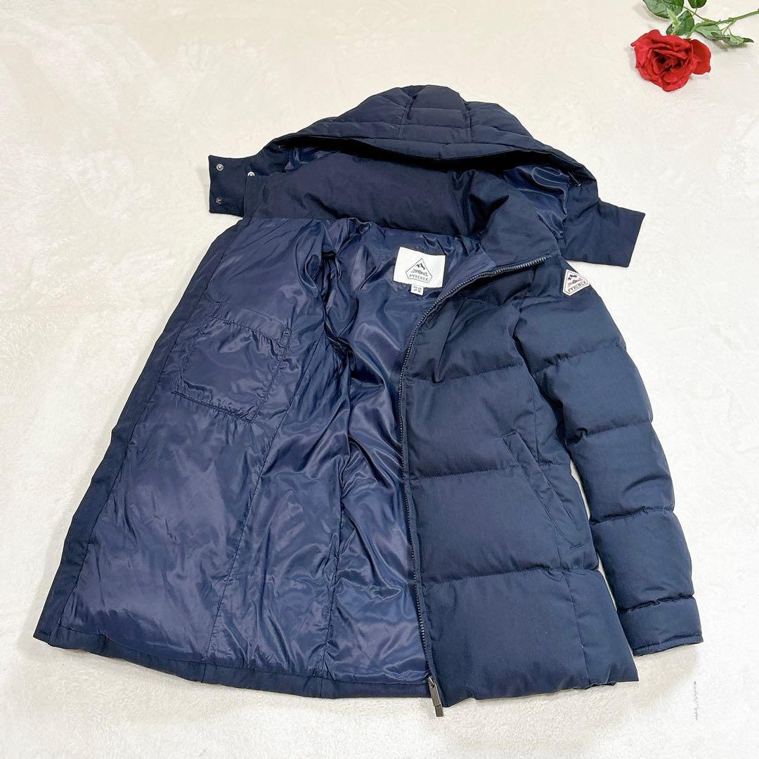 新品同様✨　ピレネックス　リリー　ダウンジャケット　ネイビー　36