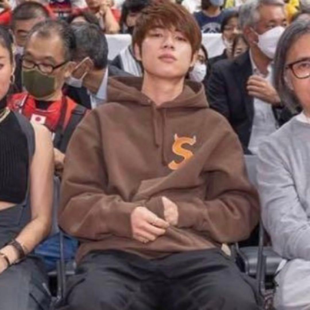 堀米雄斗着用モデル】シュプリーム ツノSロゴ 入手困難 Lサイズ