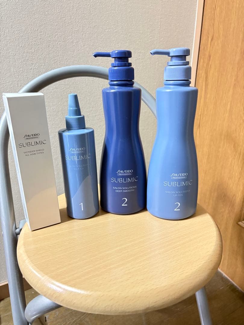 未使用　サブリミック　サロンソリューションヘア詰め合わせ