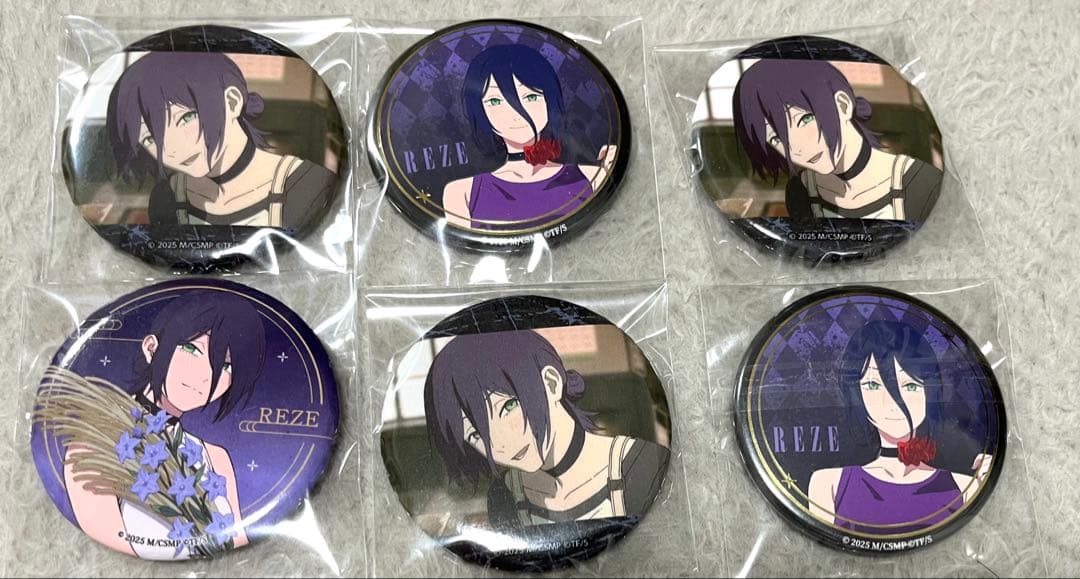 チェンソーマン　レゼ　缶バッジ　セット