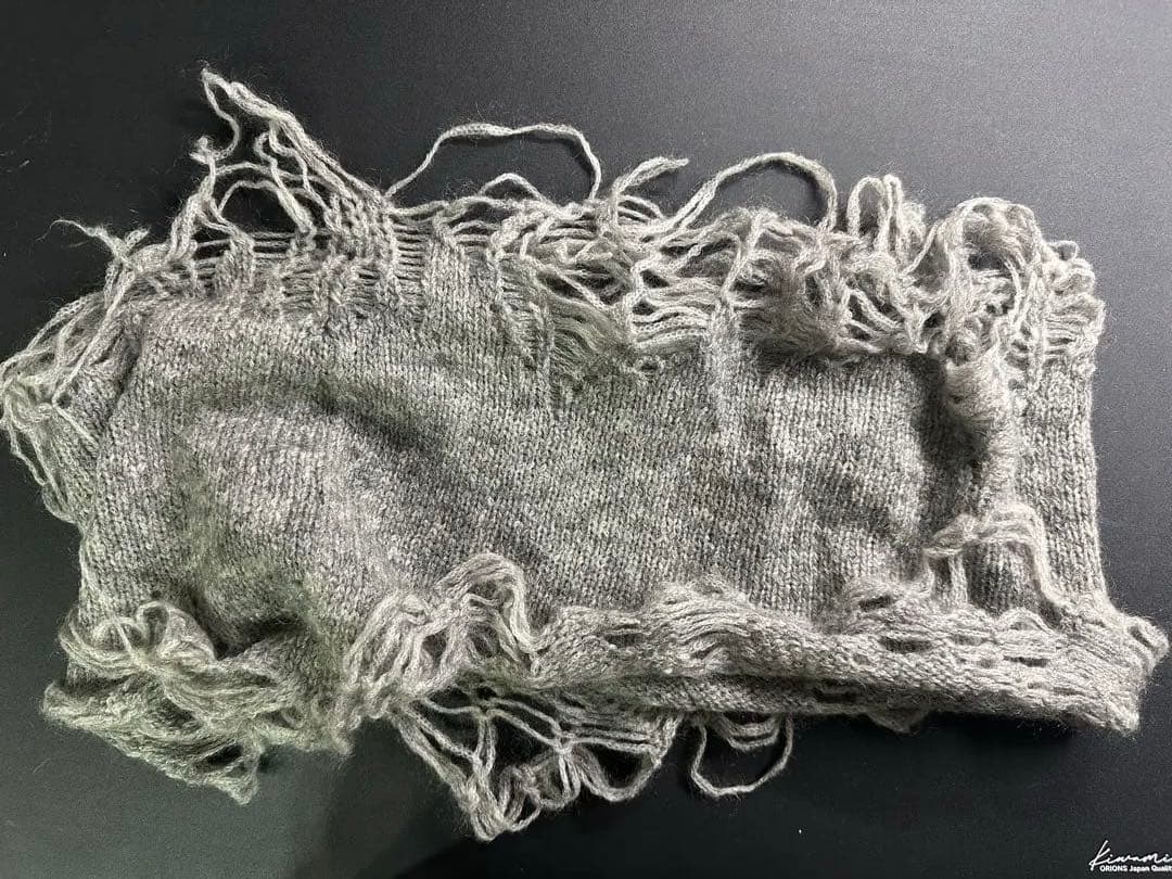 NUMBER(N)INE 2009AW モヘアグランジネックウォーマー NUMBER(N)INE 2009AW モヘアグランジネックウォーマー NUMBER (N)INE