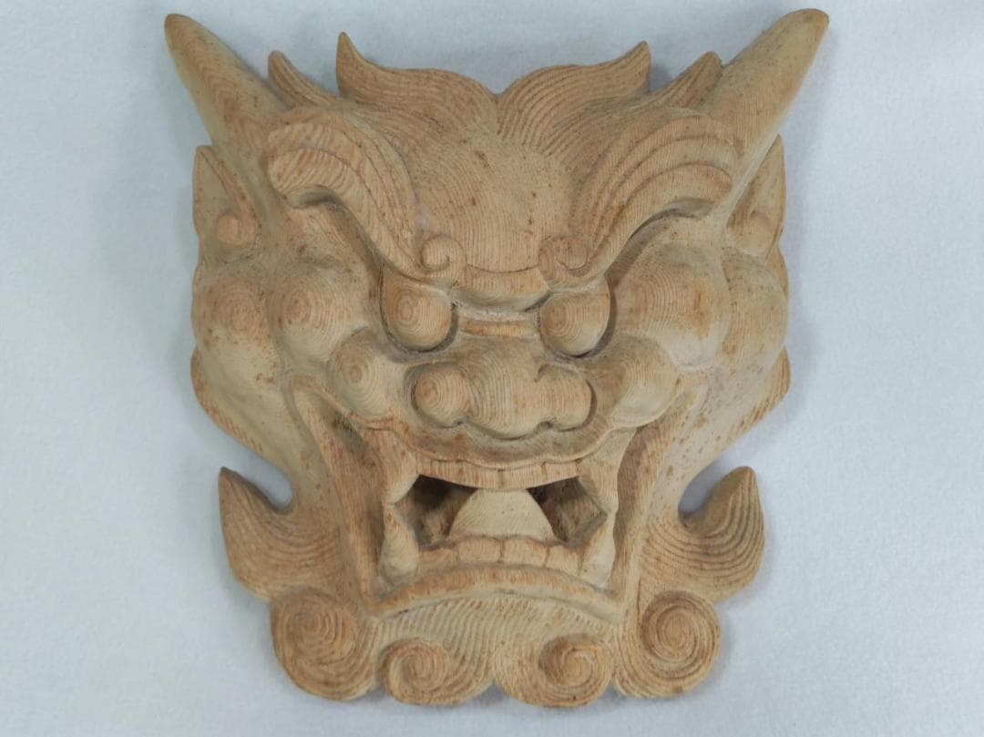 特注注文品！【鬼瓦】山車、お宮、社寺仏閣　高さ30ｃｍ 送料無料！