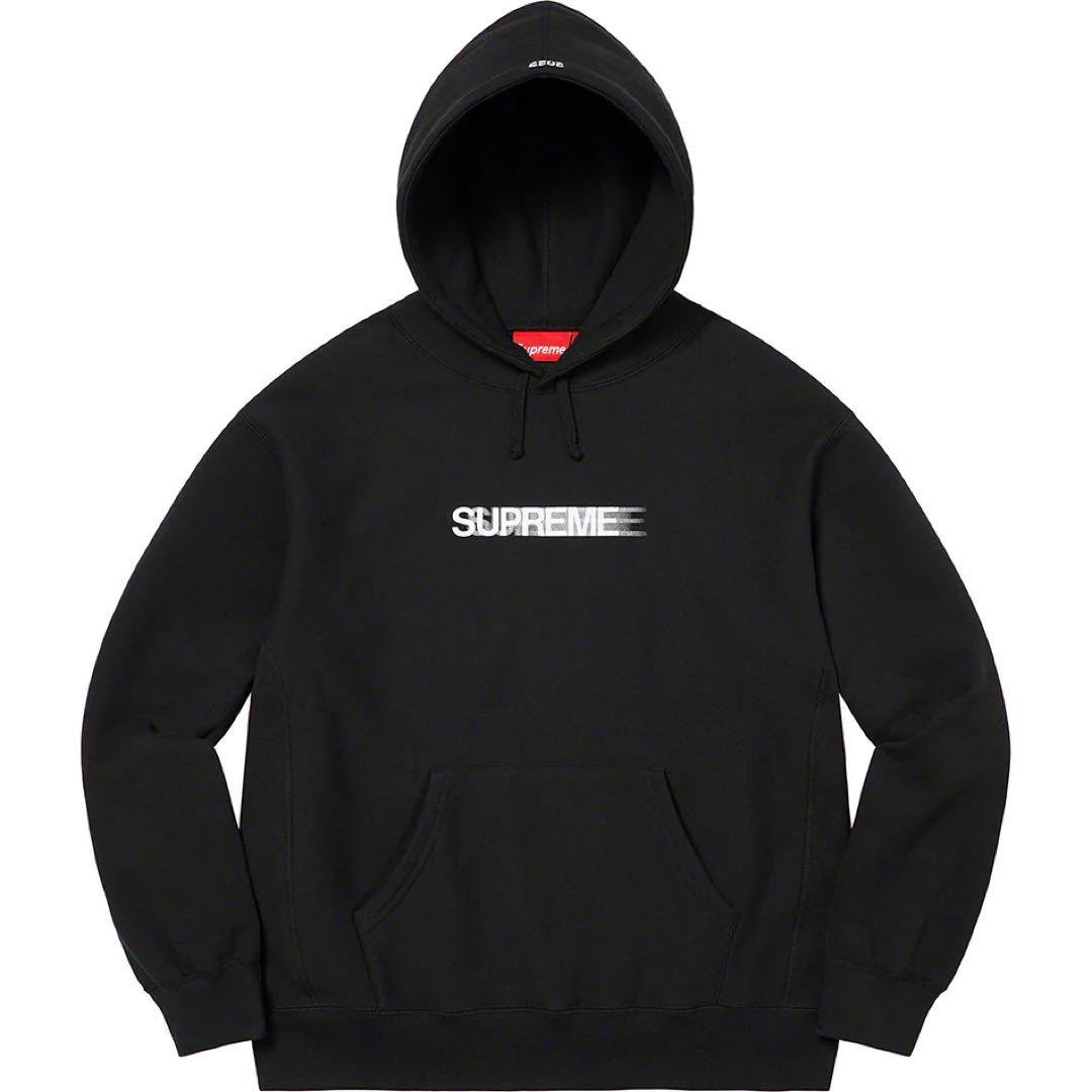 トップス Supreme - Motion Logo Hood ed Sweatshirt