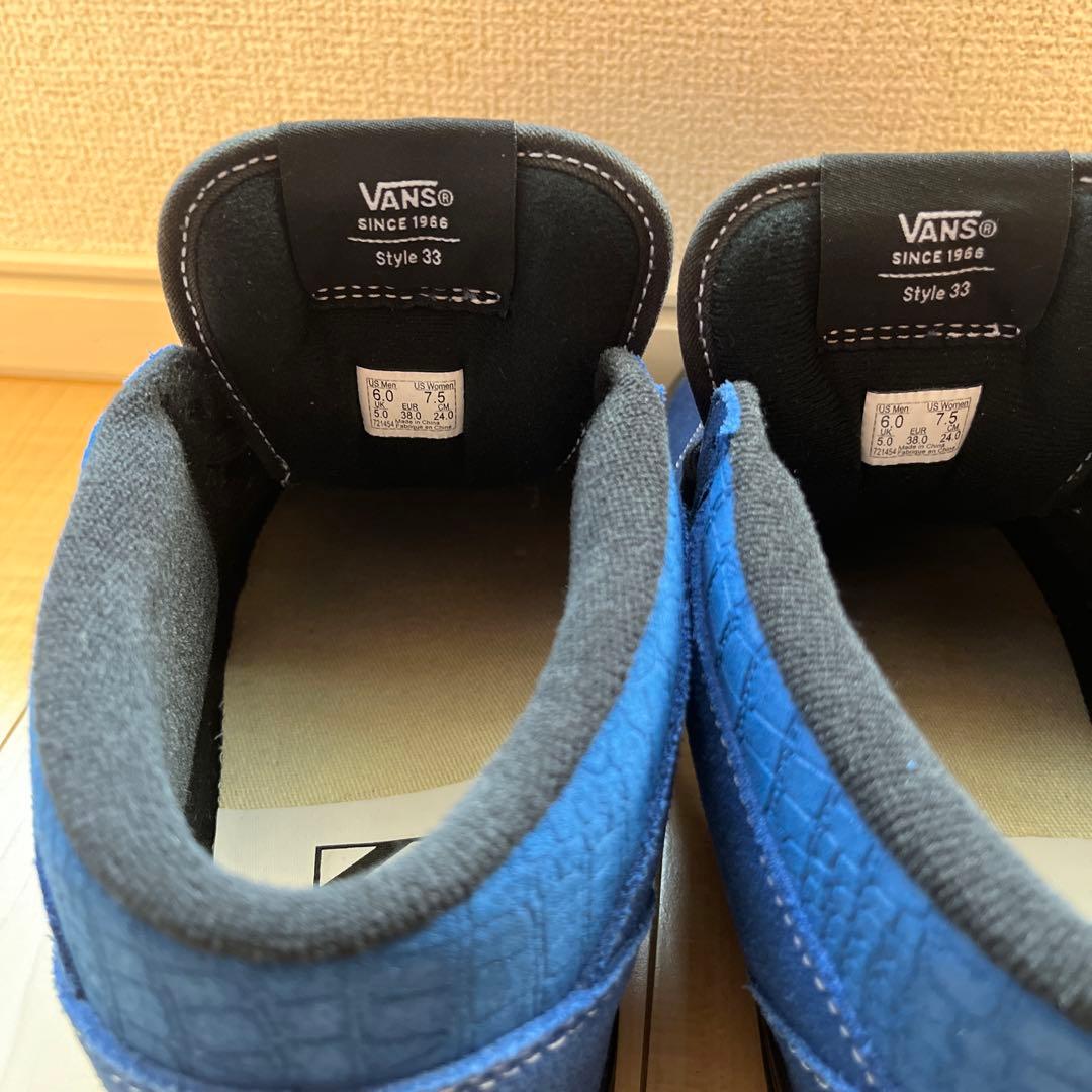 ilon様専用】VANS HALF CAB 青 スニーカー 24cm - メルカリ