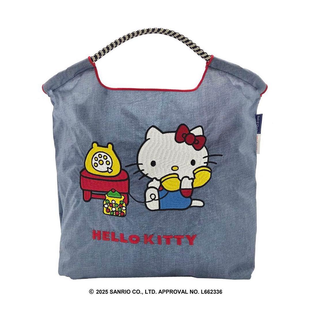 Ball&Chain デニム ハローキティ トートバッグ テレフォン M
