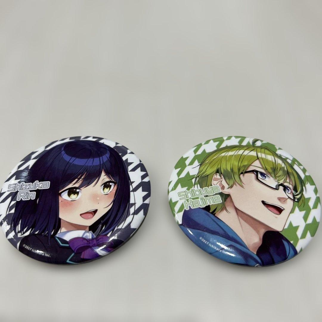 公式にじさんじ缶バッジ 渋谷ハジメ 静凛 - メルカリ