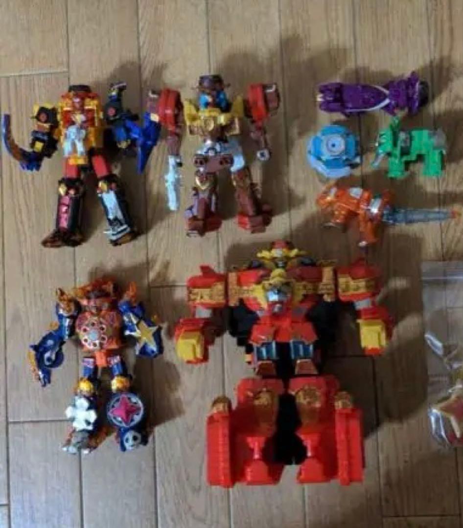 ミニプラ　手裏剣戦隊ニンニンジャーセット　組み立て品