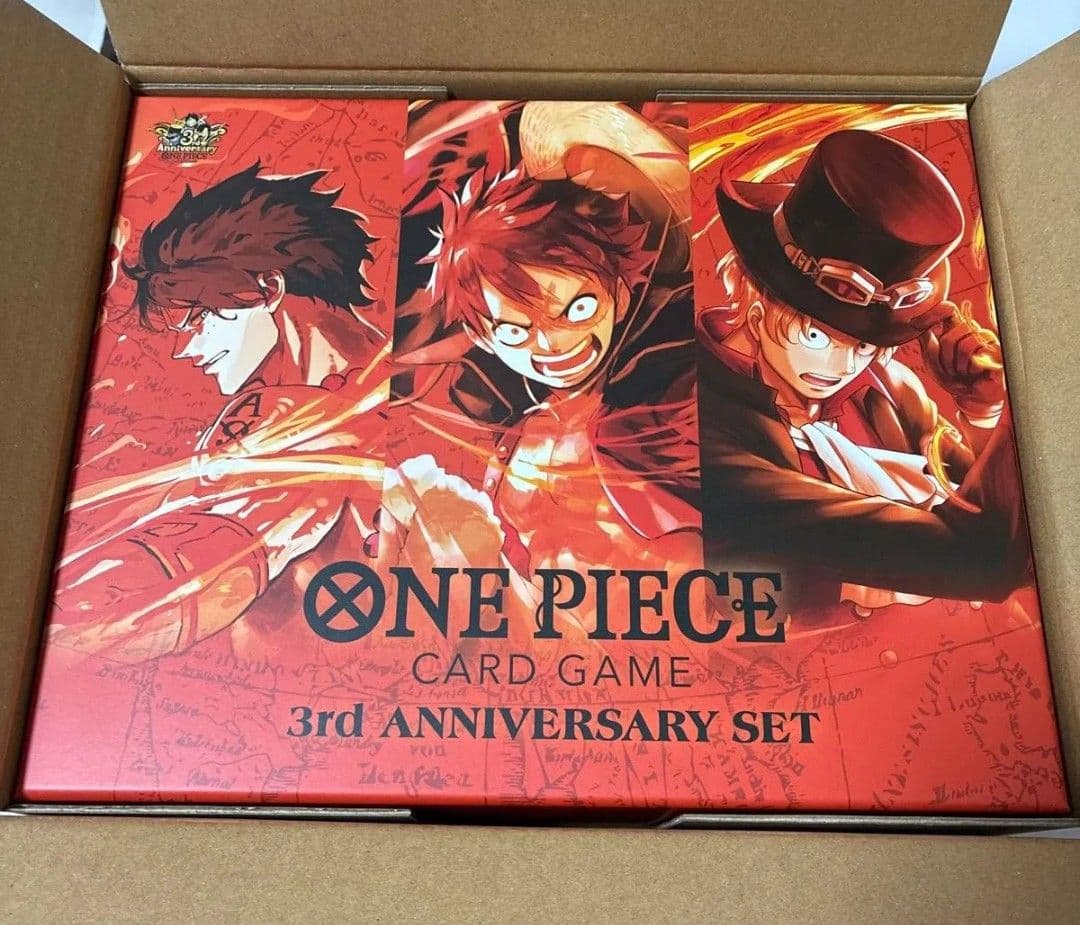 ワンピースCARD GAME ３周年ANNIVERSARY SET PREMIUM BANDAI ONE PIECE カードゲーム 3rd ANNIVERSARY SET