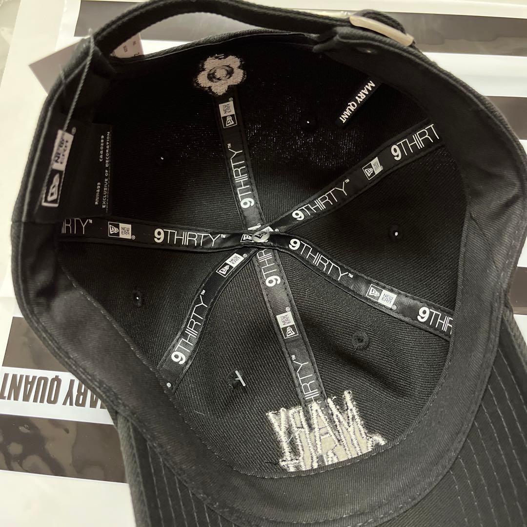 マリークワント ニューエラコラボ キャップ 新品（ブラック） - メルカリ