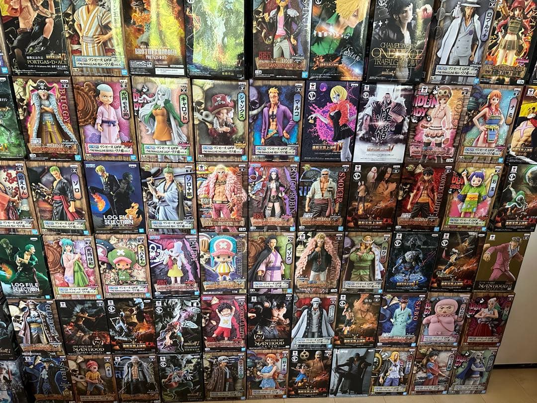 ワンピースフィギュア90体まとめ売り