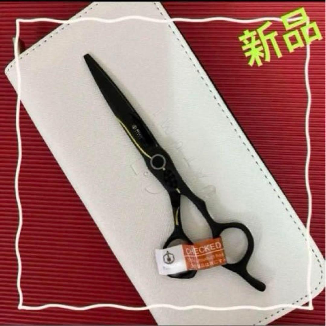 マットブラックGOLD 6.3㌅ 美理容シザー