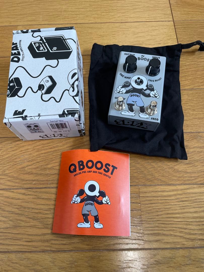 stone deaf Q boost Ltd silver edition