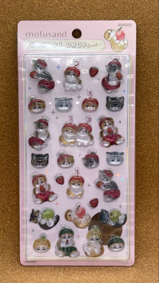 未開封・正規品 mofusand モフサンド ボンボンドロップシール 楽天市場】サンスター文具 ボンボンドロップシール mofusand S8542970