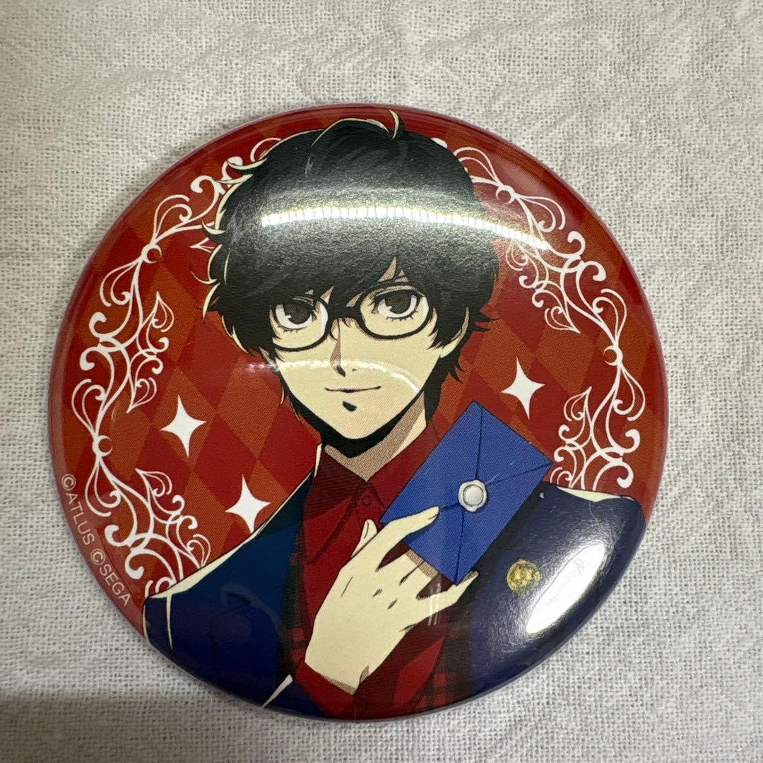ペルソナ エスクリ 缶バッジ ペルソナ5 主人公 - メルカリ