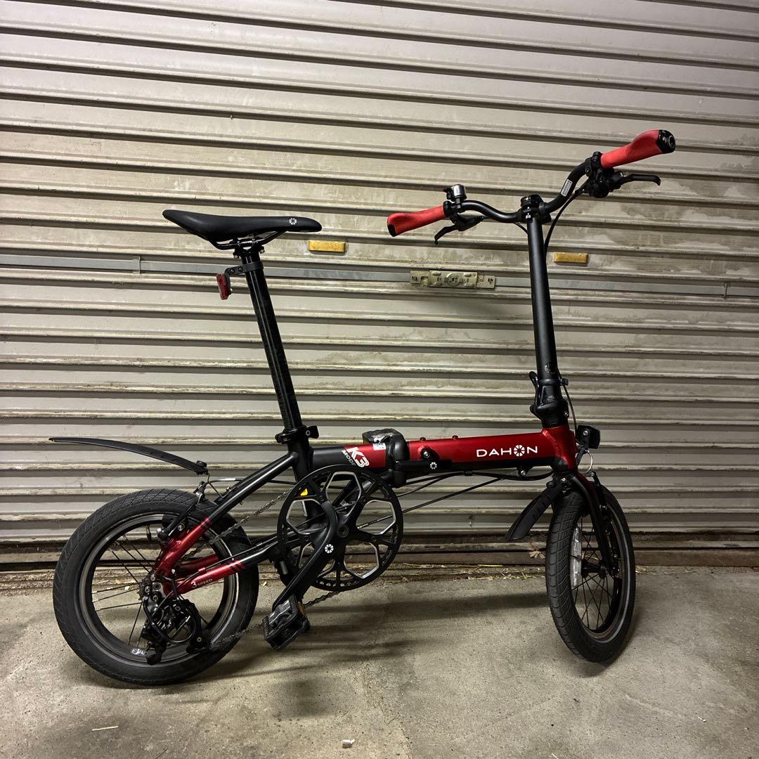 ダホン　K3 14インチ　折りたたみ自転車　カスタム車両
