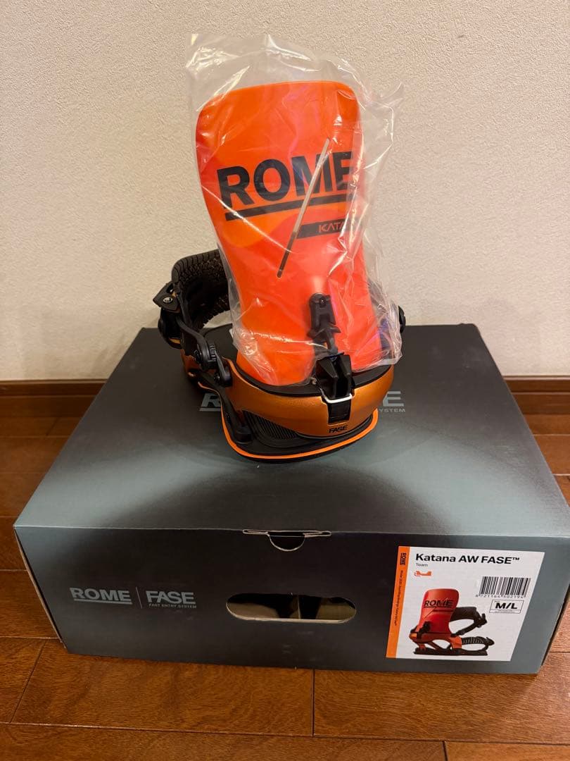 ROME KATANA AW FASE25〜26 M/L サイズ　オレンジ